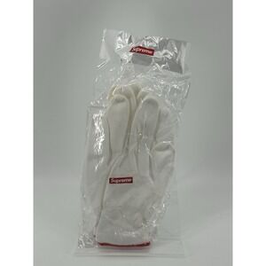 Supreme Rubberized Gloves White FW20 Work Gloves One Size OS Brand New
